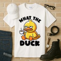 What The Duck Owner I Love Ducks Lover Funny Rubber Duck Tall T-Shirt