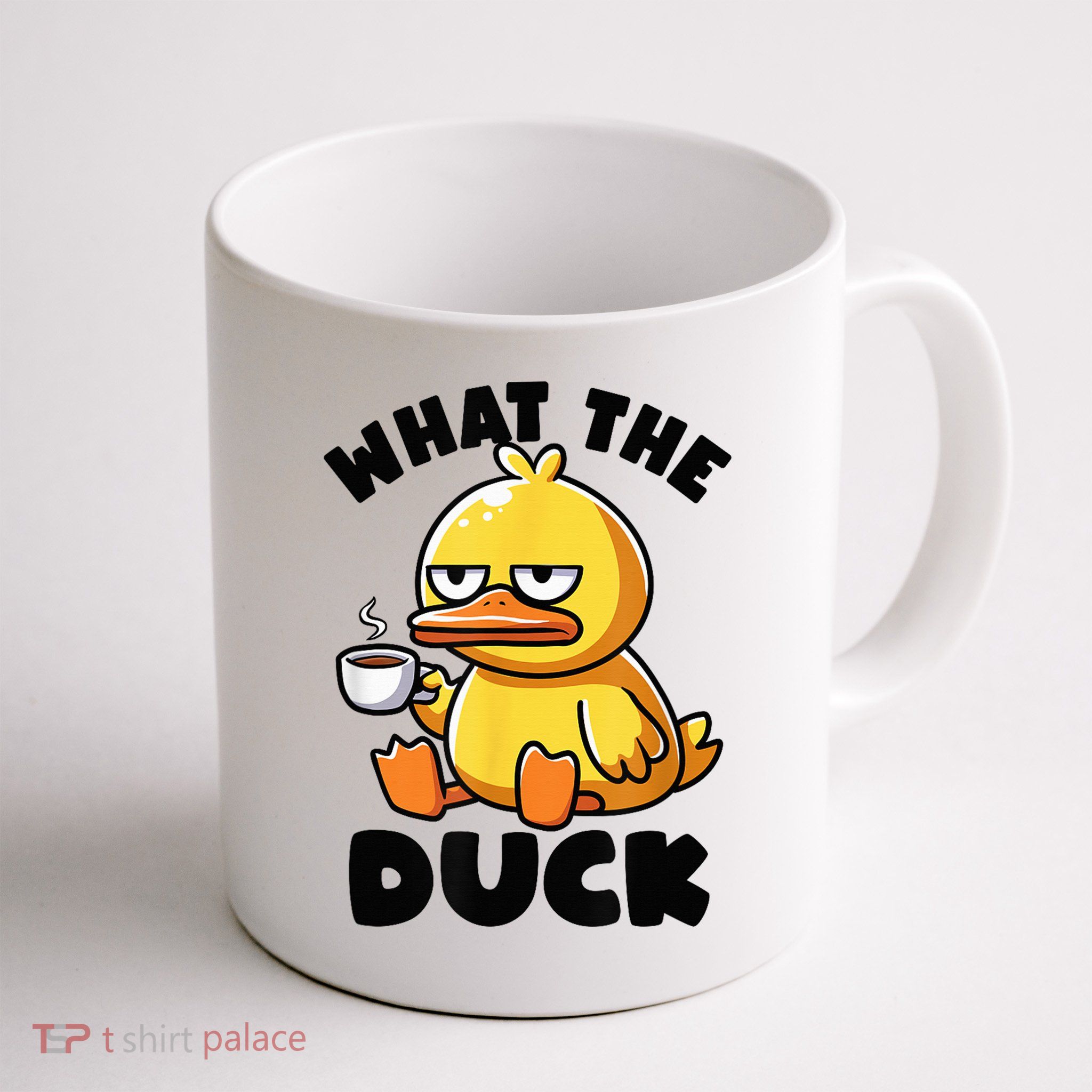 What The Duck Owner I Love Ducks Lover Funny Rubber Duck Mug