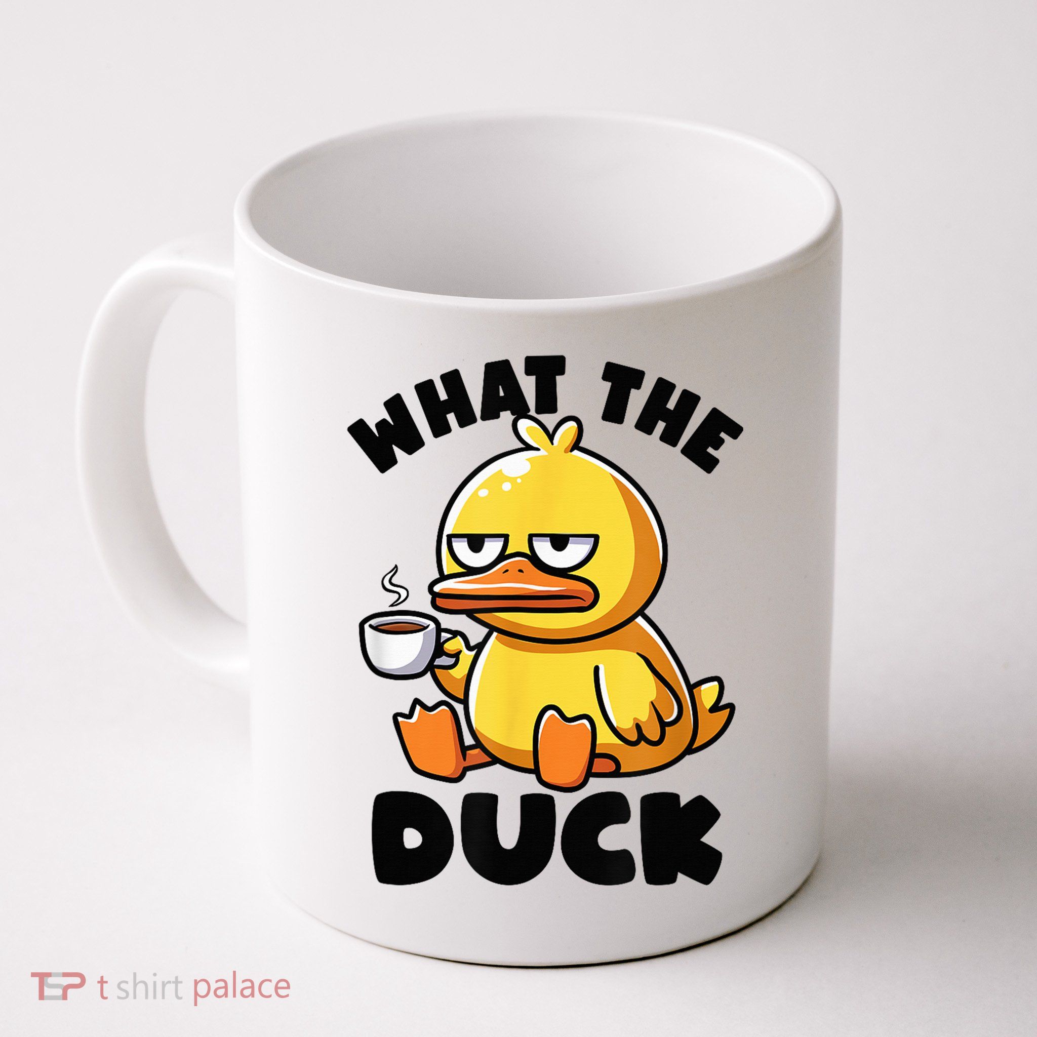 What The Duck Owner I Love Ducks Lover Funny Rubber Duck Mug