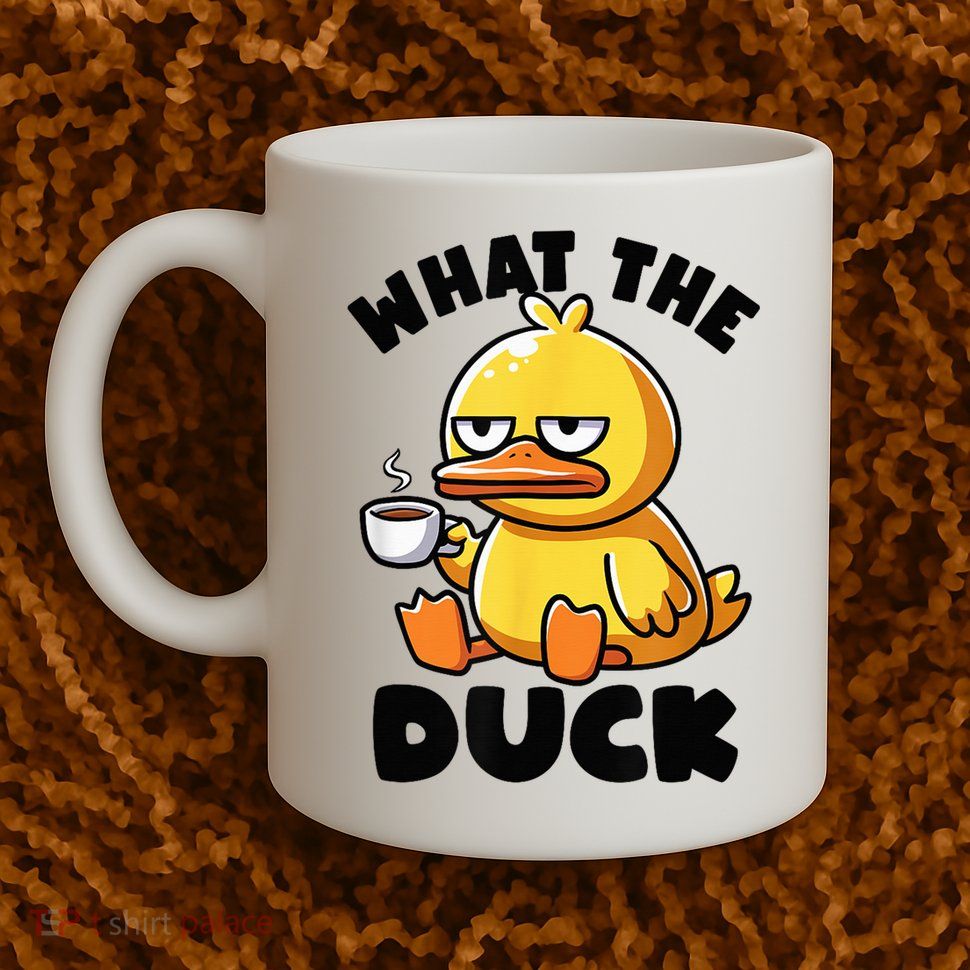 What The Duck Owner I Love Ducks Lover Funny Rubber Duck Mug