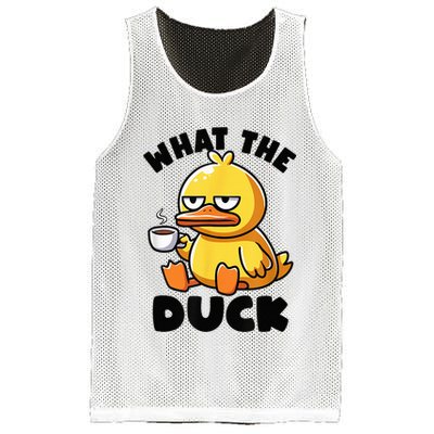 What The Duck Owner I Love Ducks Lover Funny Rubber Duck Mesh Reversible Basketball Jersey Tank
