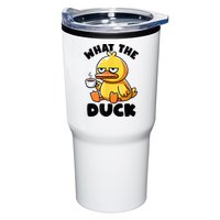 What The Duck Owner I Love Ducks Lover Funny Rubber Duck Tumbler