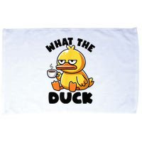 What The Duck Owner I Love Ducks Lover Funny Rubber Duck Microfiber Hand Towel
