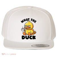 What The Duck Owner I Love Ducks Lover Funny Rubber Duck Wool Snapback Cap