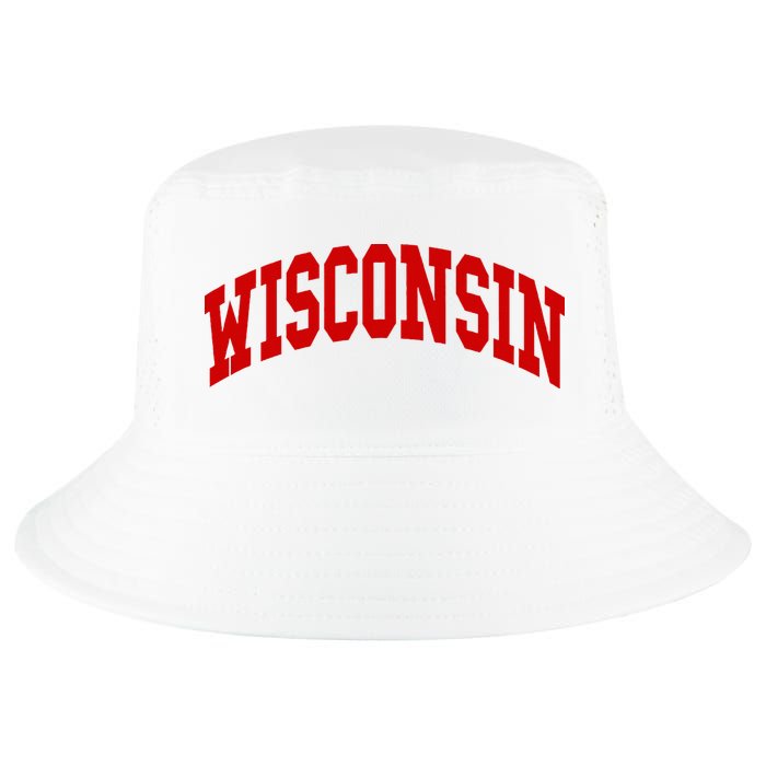 Wisconsin Throwback Design Classic Cool Comfort Performance Bucket Hat