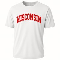 Wisconsin Throwback Design Classic Cooling Performance Crew T-Shirt