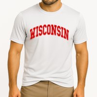 Wisconsin Throwback Design Classic Cooling Performance Crew T-Shirt
