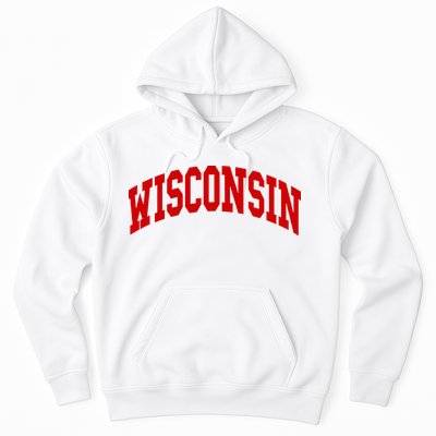 Wisconsin Throwback Design Classic Hoodie