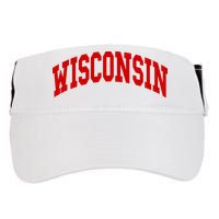 Wisconsin Throwback Design Classic Adult Drive Performance Visor