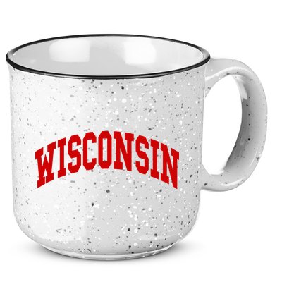 Wisconsin Throwback Design Classic 15oz Campfire Ceramic Mug
