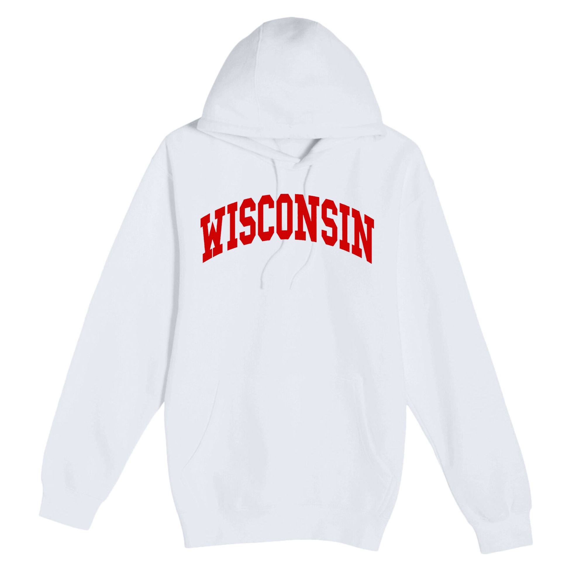 Wisconsin Throwback Design Classic Premium Pullover Hoodie