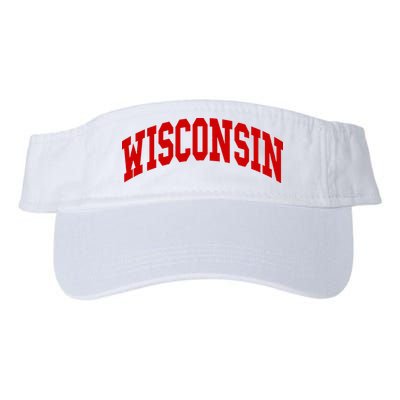 Wisconsin Throwback Design Classic Visor