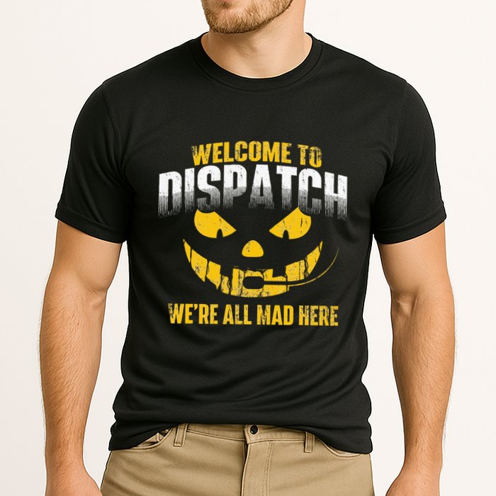 Welcome To Dispatch 911 Dispatcher Police Emergency Performance Shirt