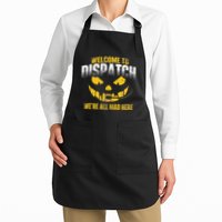 Welcome To Dispatch 911 Dispatcher Police Emergency Apron
