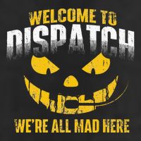 Welcome To Dispatch 911 Dispatcher Police Emergency Adult Drive Performance Visor