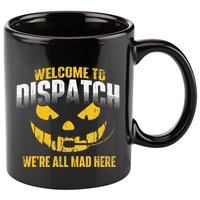 Welcome To Dispatch 911 Dispatcher Police Emergency 11oz C Handle Ceramic Mug