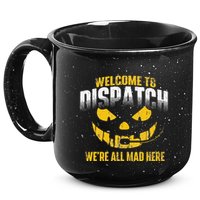 Welcome To Dispatch 911 Dispatcher Police Emergency 15oz Campfire Ceramic Mug