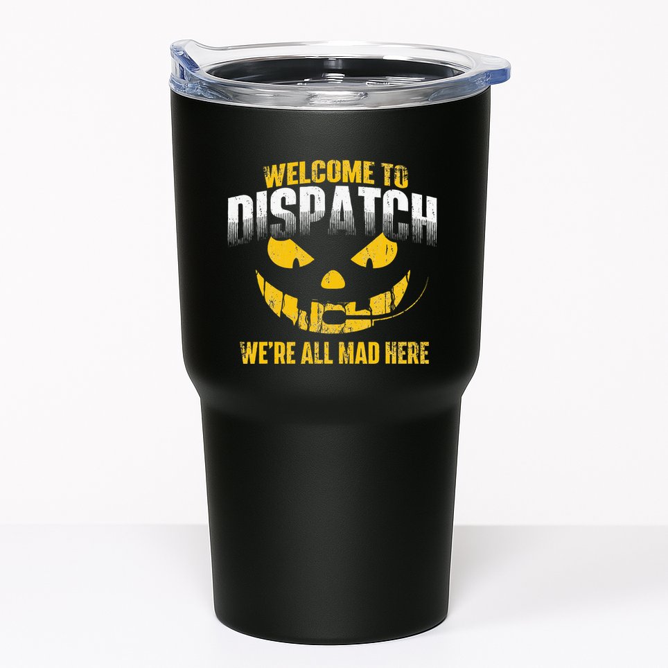 Welcome To Dispatch 911 Dispatcher Police Emergency Tumbler