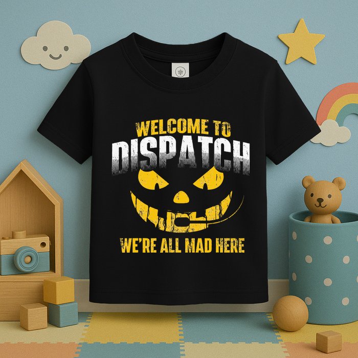 Welcome To Dispatch 911 Dispatcher Police Emergency Toddler T-Shirt