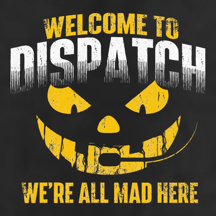 Welcome To Dispatch 911 Dispatcher Police Emergency Microfiber Hand Towel