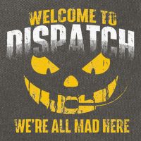 Welcome To Dispatch 911 Dispatcher Police Emergency Cotton Canvas Backpack