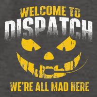 Welcome To Dispatch 911 Dispatcher Police Emergency Vector Backpack