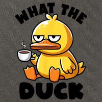 What The Duck Owner I Love Ducks Lover Funny Rubber Duck Cotton Canvas Backpack