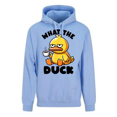 What The Duck Owner I Love Ducks Lover Funny Rubber Duck Unisex Surf Hoodie