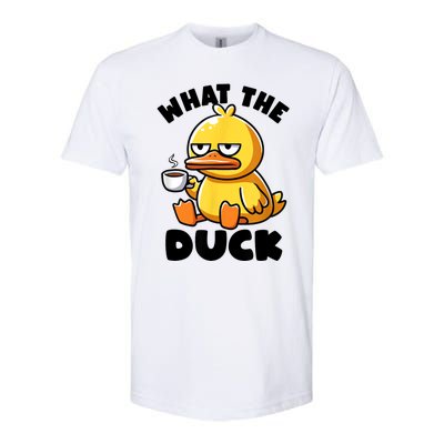 What The Duck Owner I Love Ducks Lover Funny Rubber Duck Softstyle CVC T-Shirt