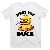 What The Duck Owner I Love Ducks Lover Funny Rubber Duck T-Shirt