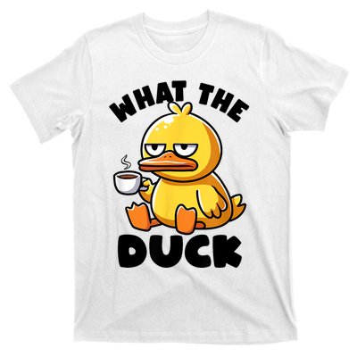 What The Duck Owner I Love Ducks Lover Funny Rubber Duck T-Shirt