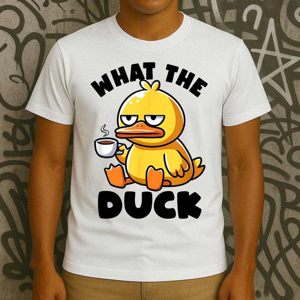 What The Duck Owner I Love Ducks Lover Funny Rubber Duck T-Shirt