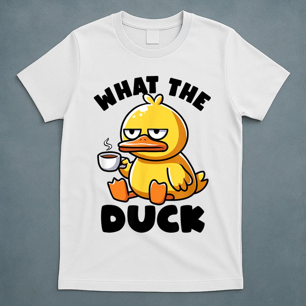 What The Duck Owner I Love Ducks Lover Funny Rubber Duck T-Shirt