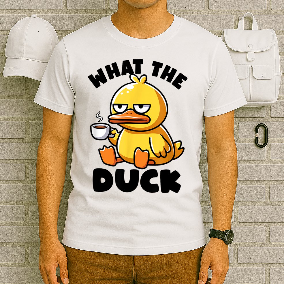 What The Duck Owner I Love Ducks Lover Funny Rubber Duck T-Shirt
