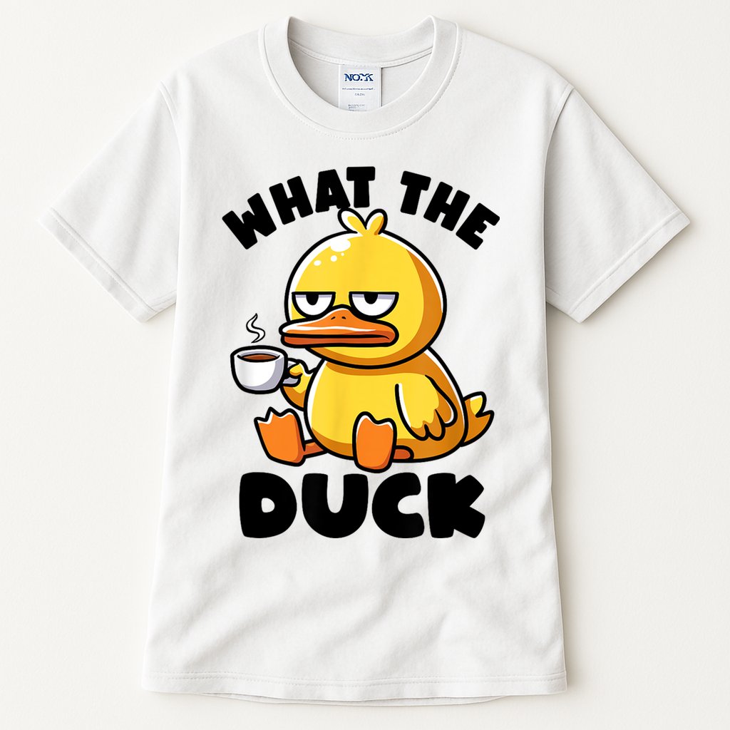 What The Duck Owner I Love Ducks Lover Funny Rubber Duck Tall T-Shirt