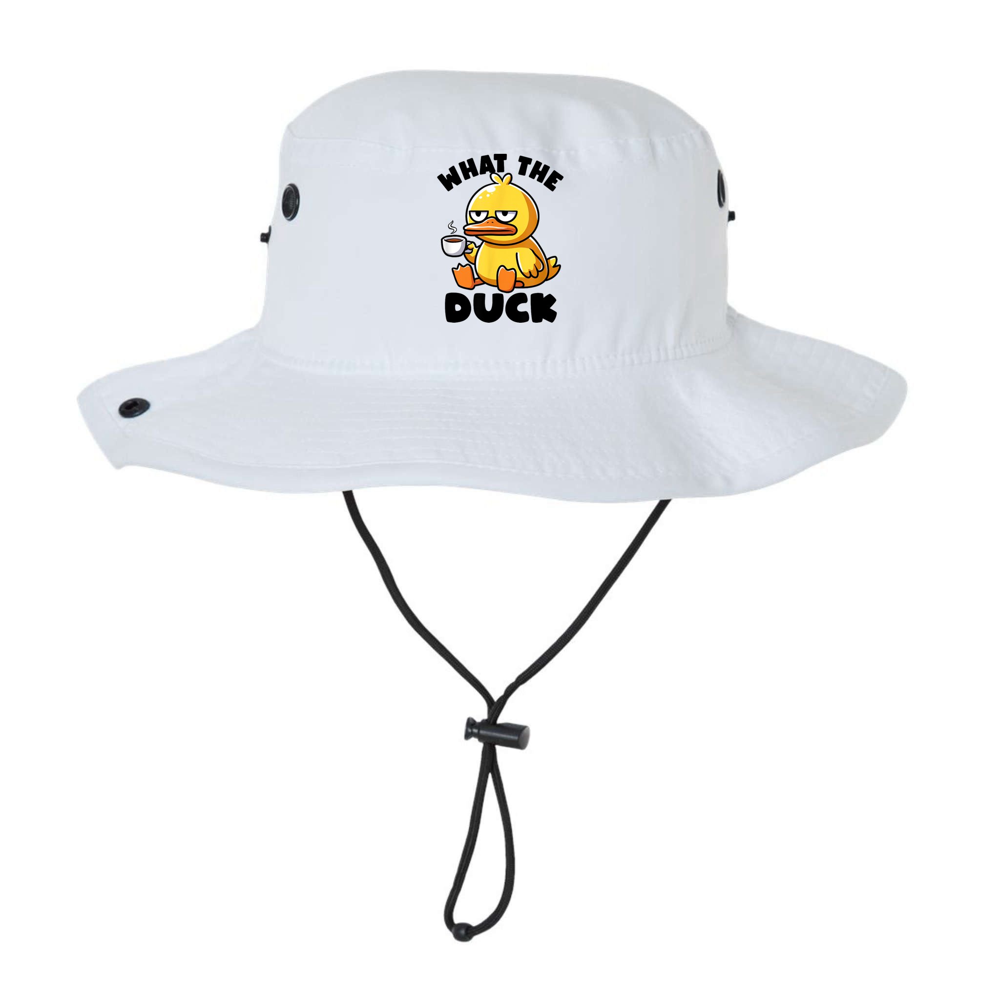 What The Duck Owner I Love Ducks Lover Funny Rubber Duck Bucket Hat