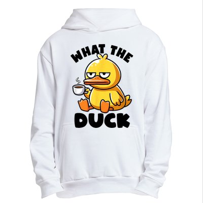 What The Duck Owner I Love Ducks Lover Funny Rubber Duck Urban Pullover Hoodie