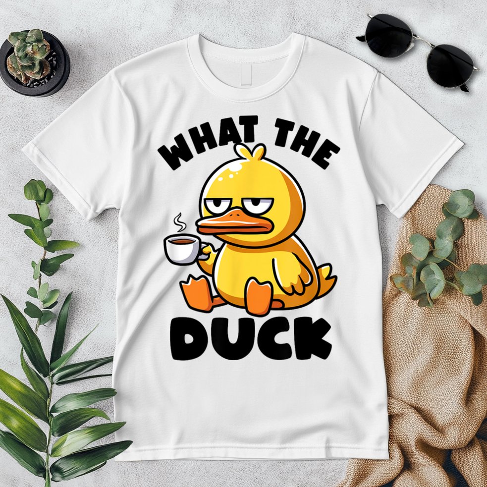 What The Duck Owner I Love Ducks Lover Funny Rubber Duck Premium T-Shirt