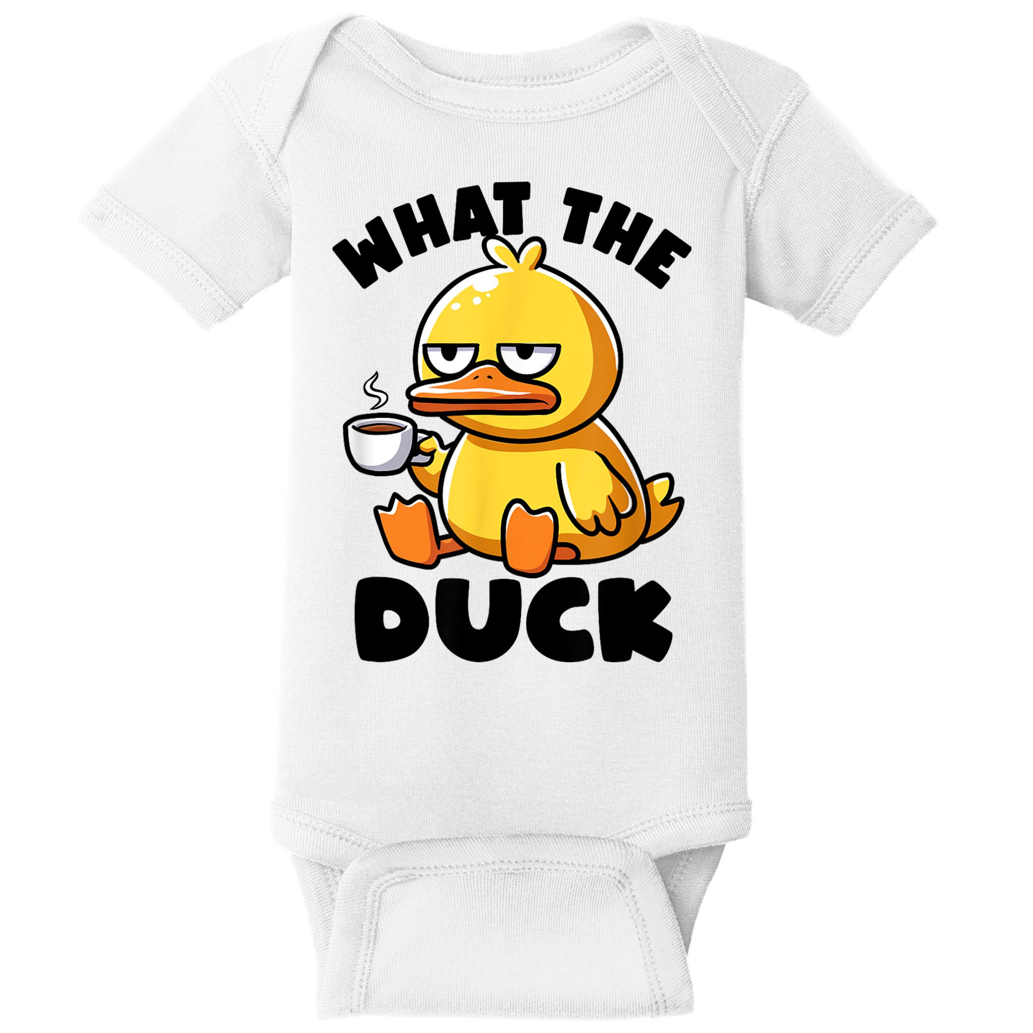 What The Duck Owner I Love Ducks Lover Funny Rubber Duck Baby Bodysuit