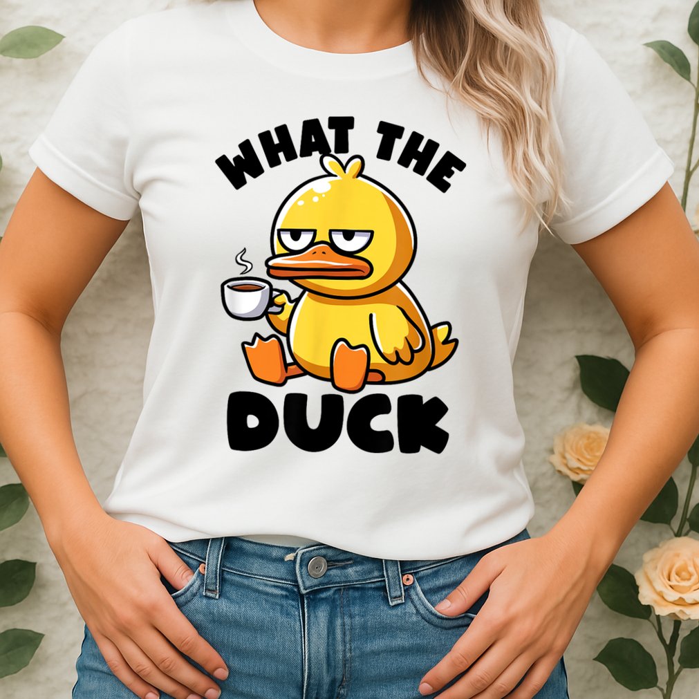 What The Duck Owner I Love Ducks Lover Funny Rubber Duck Womens T-Shirt