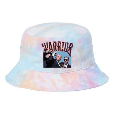 Warrior Trump Donald Trump Fight Tie Dye Newport Bucket Hat