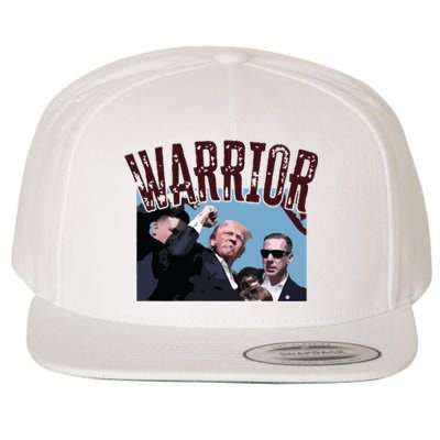 Warrior Trump Donald Trump Fight Wool Snapback Cap