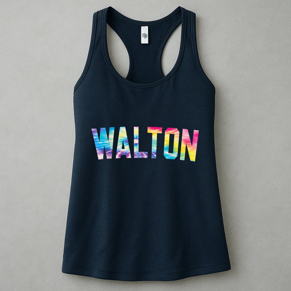 Walton Tie Dye Womens Tank Top