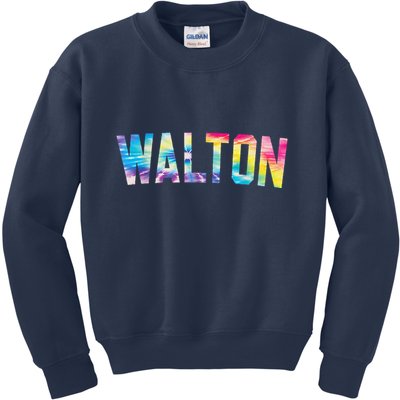 Walton Tie Dye Kids Sweatshirt
