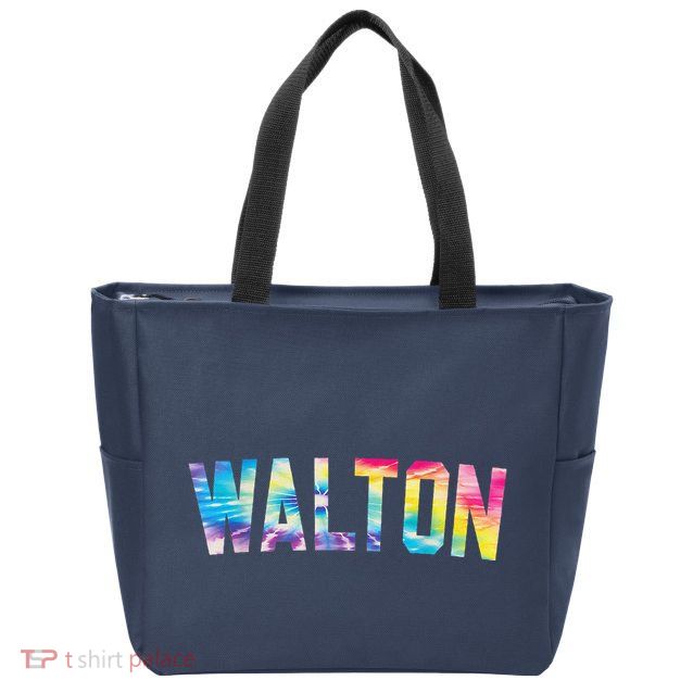 Walton Tie Dye Zip Tote Bag