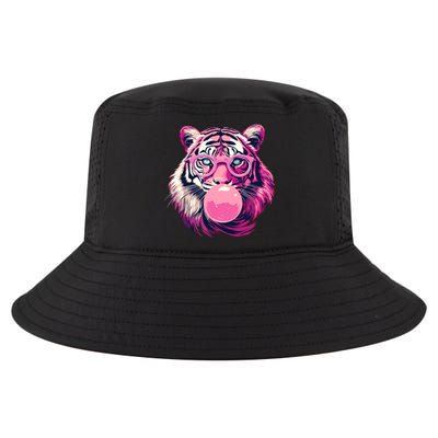 WoS Tiger Designs Tiger Face Wild Animal Cute Tiger Cool Comfort Performance Bucket Hat