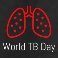 World TB Day Tuberculosis Awareness with Red Lungs Cool Comfort Performance Bucket Hat