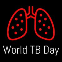 World TB Day Tuberculosis Awareness with Red Lungs 16 in Basic Backpack