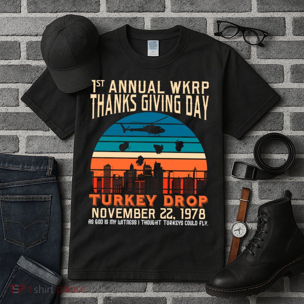 WKRP Turkey Drop 1978 Tall T-Shirt
