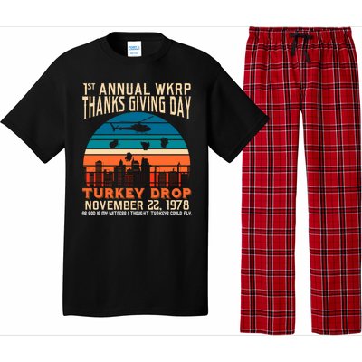 WKRP Turkey Drop 1978 Pajama Set